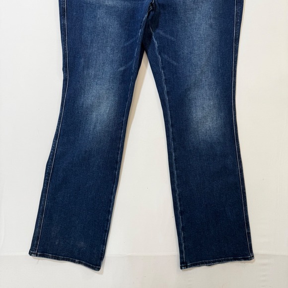 Judy Blue Tummy Control Bootcut Jeans Women's Plus Tall Long 16 16W Denim Casual - Picture 4 of 13